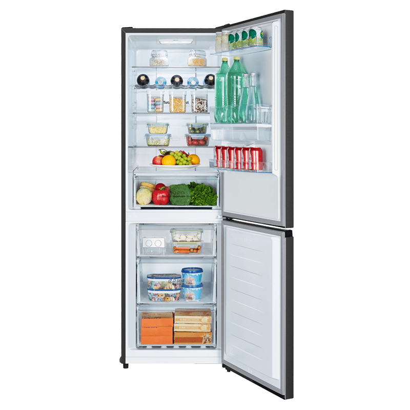 Interior con alimentos ilustrativos